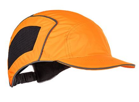 Picture of ENHA SYNTIS REDUCED PEAK BUMP CAP, HIVIS ORANGE, EACH