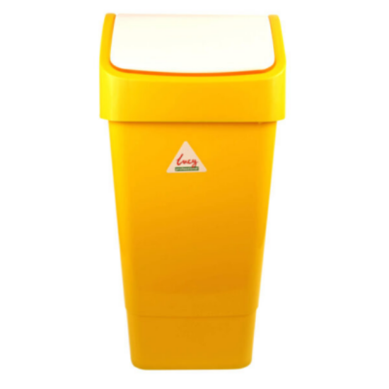 Picture of SYR LUCY SWING BIN, 50LTR, YELLOW, EACH