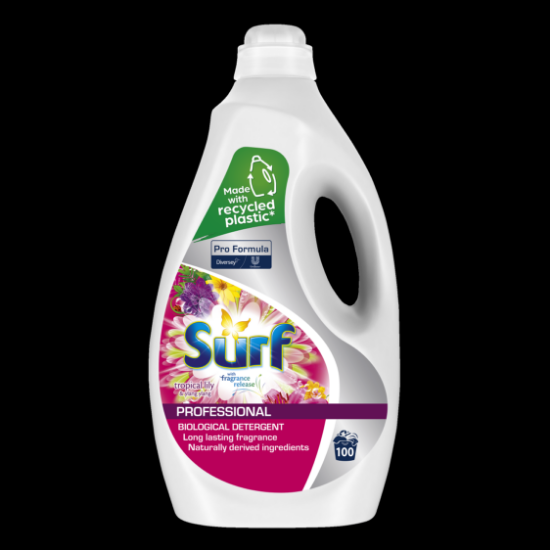 Picture of SURF PF TROPICAL LILY & YY, BILOGICAL LIQUID DETERGENT, 100 WASH, EACH