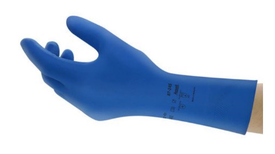 Picture of ANSELL LIGHTWEIGHT RUBBER GLOVE WITH FLOCKED LINING
