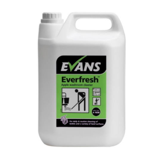 Evans Everfresh Apple Toilet & Washroom Cleaner,
