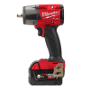 Milwaukee M18 Fuel™ ⅜″ Mid Torque Impact Wrench with Friction Ring, M18 FMTIW2F38-502X