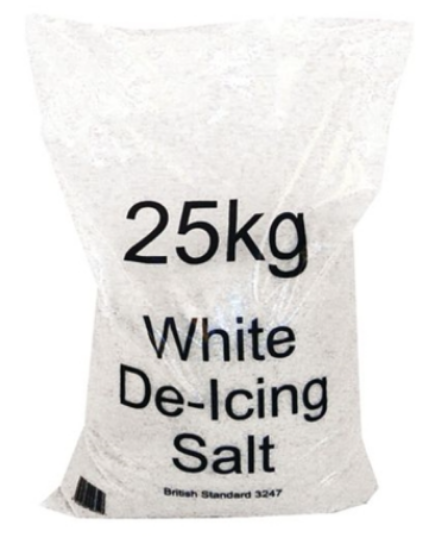 Picture of White Rock Salt De-Icer, 25KG Bag