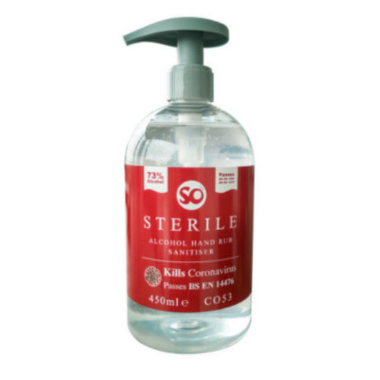 	Selden Sterile Hand Sanitiser Gel, 450ML