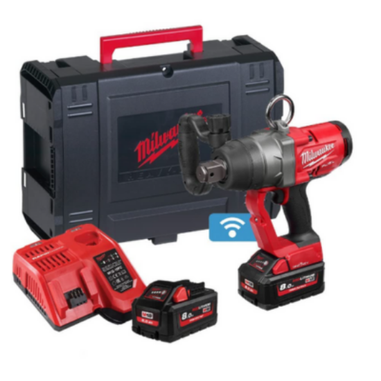 Milwaukee M18 Fuel™ One-Key™ 1″ High Torque Impact Wrench with Friction Ring, M18 ONEFHIWF1-802X