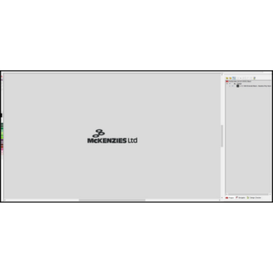 Picture of McKenzies Ltd (M383) Black Logo on LB