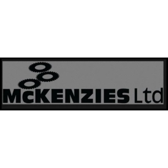 Picture of DTF McKenzies Ltd (M281) Black Heatseal Logo on LB