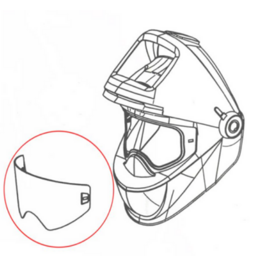Stealth XG Replacement Grinding Visor
