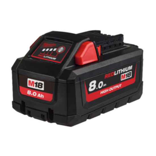 Milwaukee M18™ High Output™ 8 AH Battery, M18 HB8