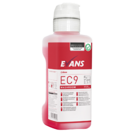 Evans EC9 Washroom Cleaner, 1 Litre