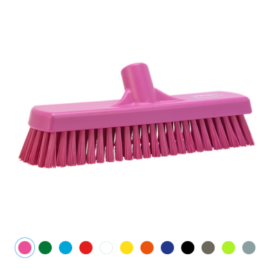 Vikan Wall/Floor Stiff Washing Brush, 305mm,