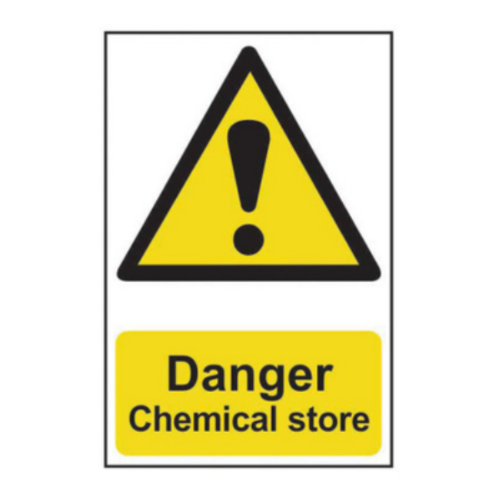 Picture of Chemical Store, PVC Sign 200 x 300mm