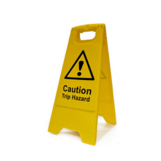 Picture of Caution Trip Hazard Floor Sign
