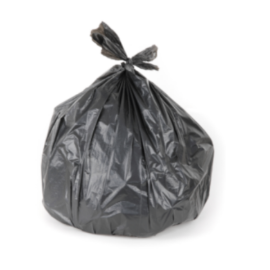 120L 18KG Black Refuse Sack, 457 x 838 x 965mm,  200/Case