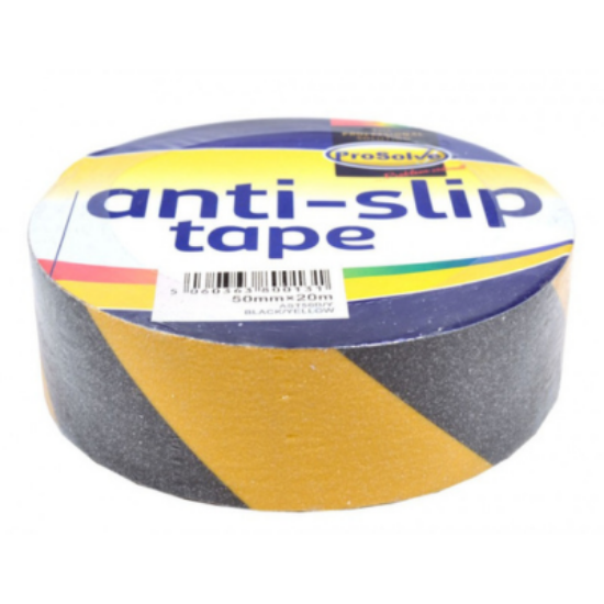 Picture of 18M X 50MM Non-slip Floor Tape, Black/Yellow