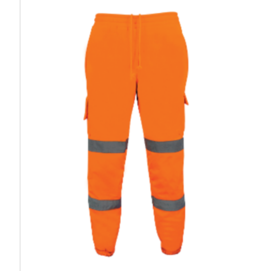 Picture of Orbit Venom, Hi Vis Combat Style Jogging Bottoms, Orange, Pair