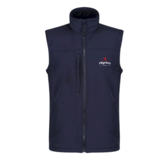 Picture of Flux Soft Shell Bodywarmer, Navy, P176 Logo, Each