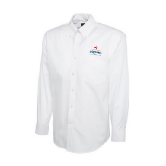 Picture of Oxford Shirt, Light Blue, P174 Logo (P176), Each