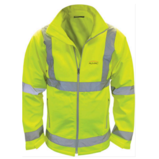 Picture of Orbit Marauder Hivis Softshell, Yellow, C/W A40 LOGO, EACH, Size 2XL