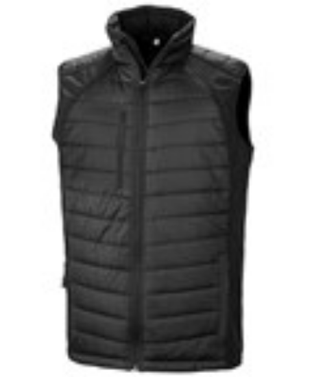 Picture of RESULT BLACK/BLACK COMPASS SOFTSHELL GILET