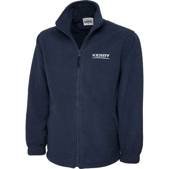 Picture of Navy Fleece Jacket, C/W K49 ENB logo LB