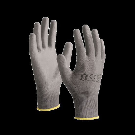 Picture of PU COATED NYLON GLOVE, GREY, PAIR