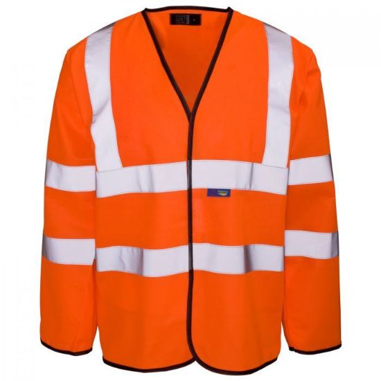 Picture of Supertouch Long Sleeve HiVis Orange