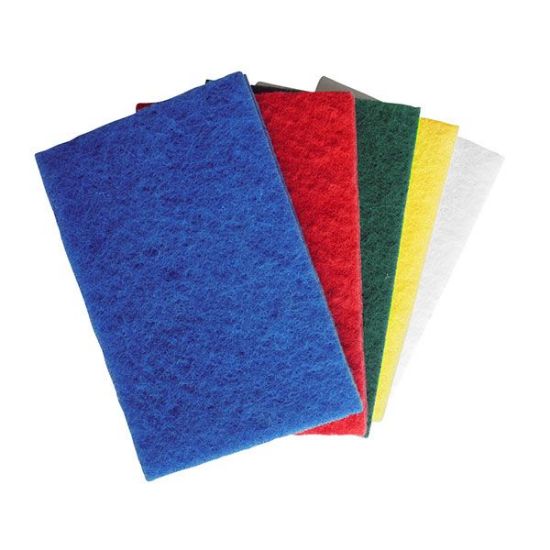 Picture of LARGE GRADE SCOURING PAD, 10/PACK, RED, PACK