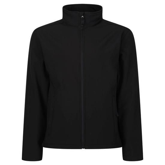 Picture of REGATTA REID SOFT SHELL JACKET, BLACK