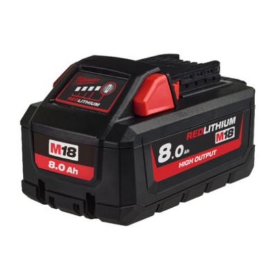Picture of Milwaukee M18™ High Output™ 8 AH Battery, M18 HB8