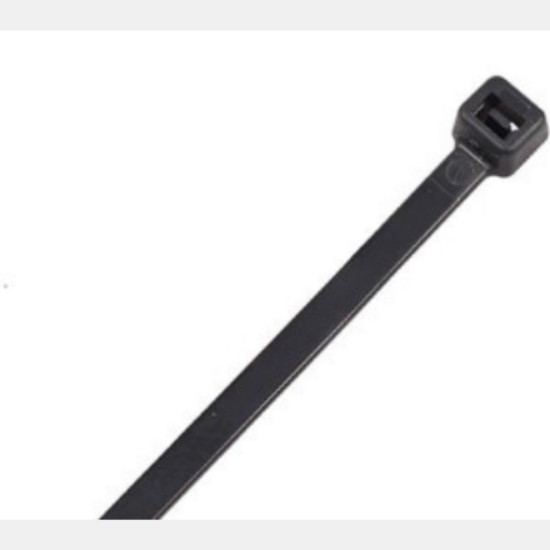 Picture of CABLE TIES, BLACK, 4.8 X 200, 100/PACK, PACK