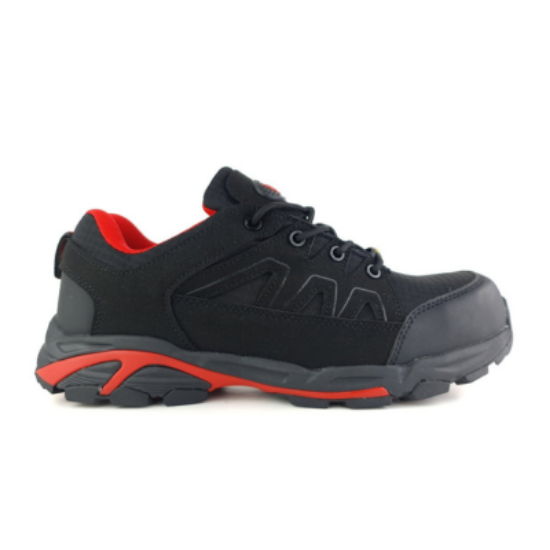 Picture of TORQUE WATER RESISTANT SAFETY TRAINER, BLACK, S3 SRC HRO ESD TUFFKING 7789 METAL FREE