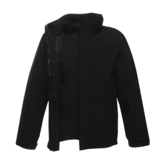 Picture of Regatta  Men's Kingsley Waterproof Stretch 3 in 1 Jacket, Black