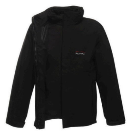 Picture of Regatta Kingsley 3 in 1 Jacket, Black, C/W A139 Logo