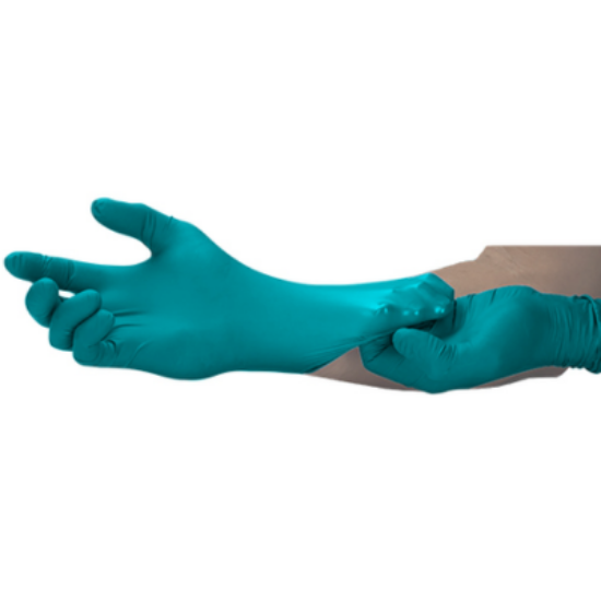 Picture of POWERFOAM S6 NITRILE GLOVE TEAL, CASE/1000