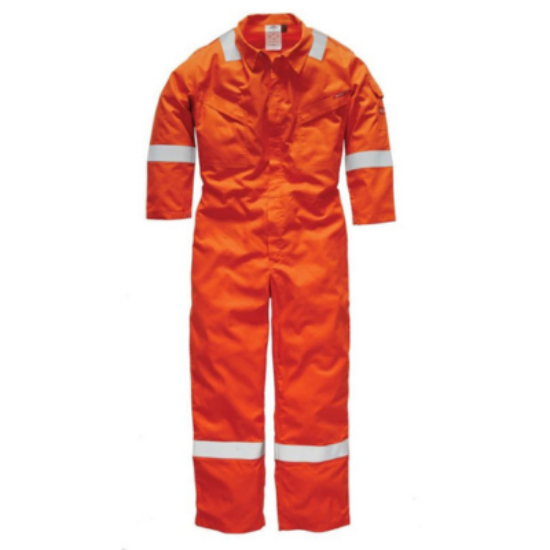 Picture of PYROVATEX FR HIVIS COVERALL, ORANGE