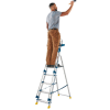 Picture of WERNER, STEPLADDER WORKSTATION, 5 TREAD, EACH