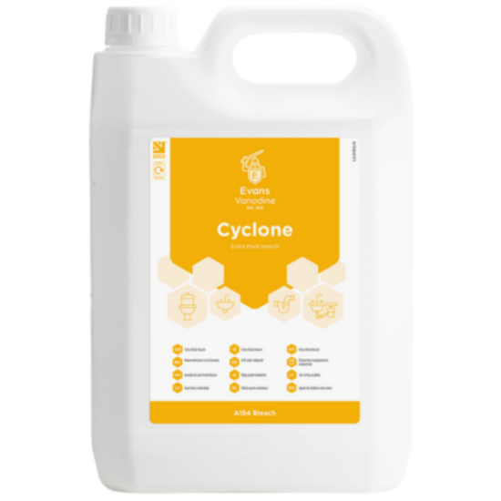 Picture of EVANS CYCLONE THICK BLEACH, 5L, EACH