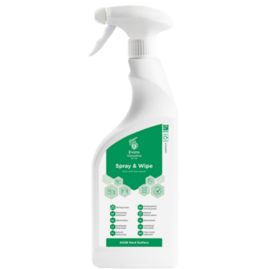 Picture of Evans Spray & Wipe Multi Task Cleaner, 750ml
