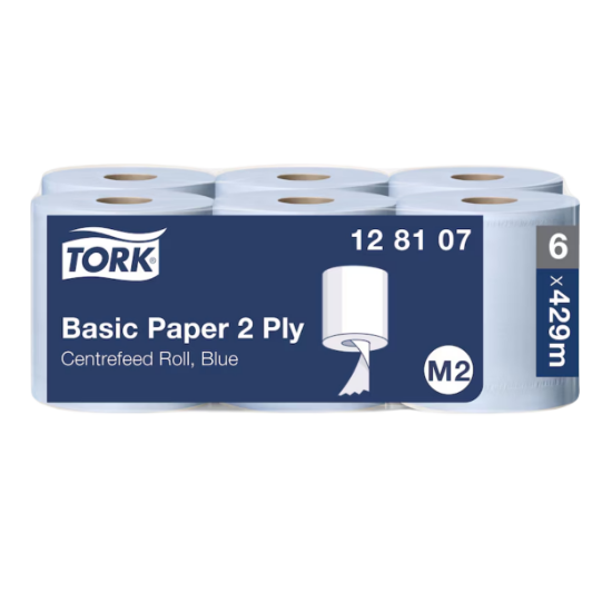Picture of Tork Basic Paper, 2 PLY, Blue, Case