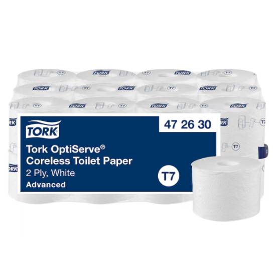 Picture of Tork Optiserve Coreless Toilet Paper, 2PLY, White, Case