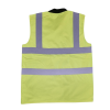 Picture of Bodytech Hi Vis Reversible Bodywarmer, Yellow