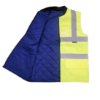 Picture of Bodytech Hi Vis Reversible Bodywarmer, Yellow