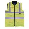 Picture of Bodytech Hi Vis Reversible Bodywarmer, Yellow