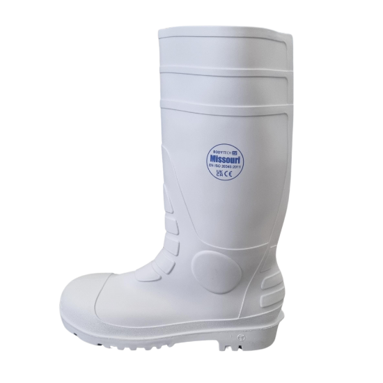 Picture of Bodytech Missouri S5 SRC PVC Safety Wellington, White