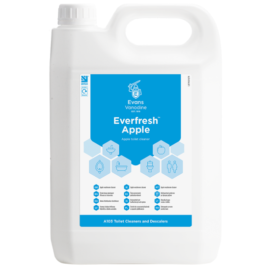 Picture of Evans Everfresh Apple Toilet & Washroom Cleaner, 5Ltr