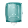 Picture of Tork Reflex Single Sheet Dispenser, White/Turquoise