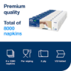Picture of Tork Xpressnap® White Extra Soft Dispenser Napkin, (8000 Case)