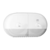 Picture of Tork SmartOne® Twin Mini Toilet Roll Dispenser, White