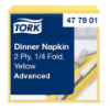Picture of TORK DINNER NAPKIN, YELLOW, 2PLY, CASE